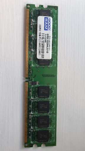 Zdjęcie oferty: Pamięć RAM 1GB DDR2 PC2-6400 GOODRAM