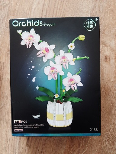 Zdjęcie oferty: Klocki orchidea w doniczce