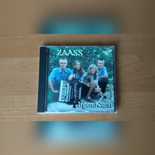 Zdjęcie oferty: Płyta CD ZAASS "Irgendwann"