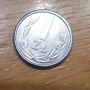 Zdjęcie oferty: Moneta Polska 1 zł 1989 r  