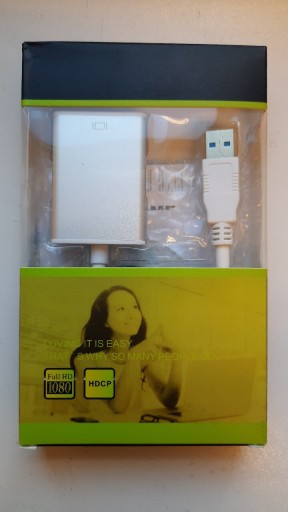 Zdjęcie oferty: Nowy adapter USB 3.0 do HDMI