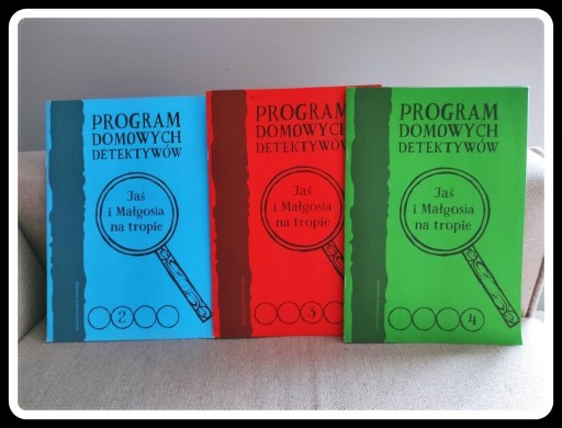 Zdjęcie oferty: Program domowych detektywów - 3 książki do pracy