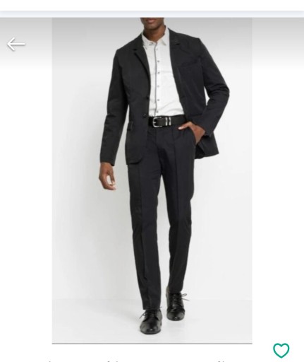 Zdjęcie oferty: Garnitur męski r.66, 100% poliester 