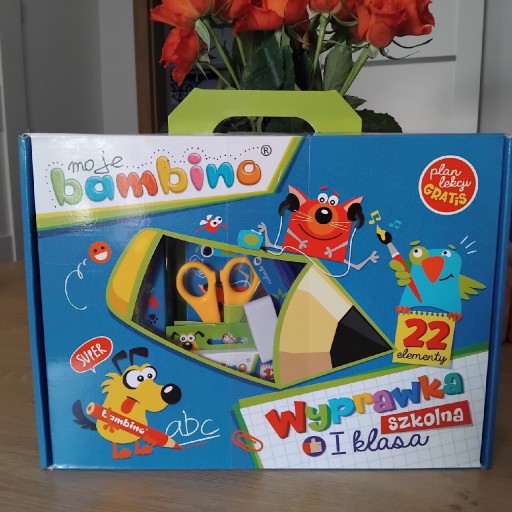 Zdjęcie oferty: Wyprawka szkolna bambino 22 elementy nowa