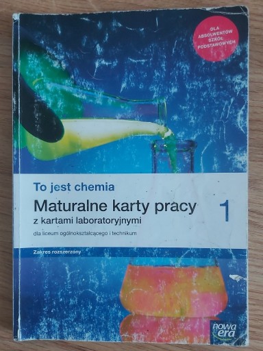 Zdjęcie oferty: To jest chemia 1 Maturalne karty pracy