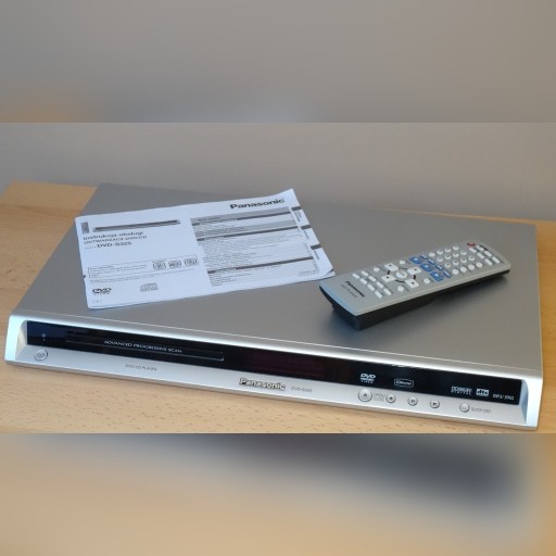 Zdjęcie oferty: Odtwarzacz DVD Panasonic S 325