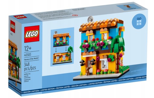 Zdjęcie oferty: Oryginalne LEGO 40583 Domy świata 1 Klocki Limited