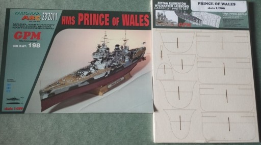 Zdjęcie oferty: PRINCE OF WALES 1:200 + szkielet