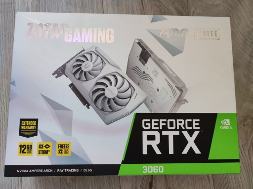 Zdjęcie oferty: ZOTAC GAMING GEFORCE RTX 3060 AMP WHITE ED 12GB 