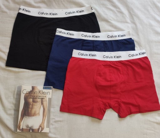 Zdjęcie oferty: Bielizna męska Calvin Klein 3-pak 100% oryginał