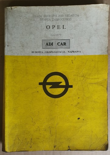 Zdjęcie oferty: Książka serwisowa Opel Kadet