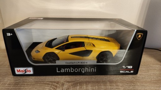 Zdjęcie oferty: Lamborghini Countach LPI 800-4 2022 yell 1:18