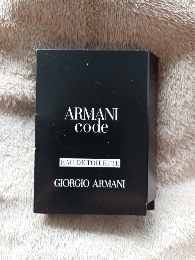 Zdjęcie oferty: GIORGIO ARMANI Code EDT 1,2ml zapach dla mężczyzn