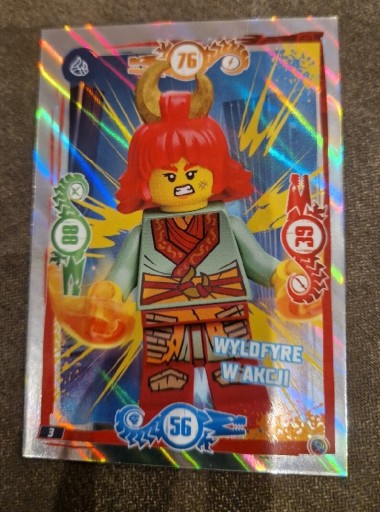 Zdjęcie oferty: Lego ninjago karta nr 3 seria 9