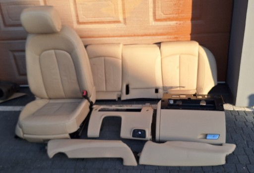 Zdjęcie oferty: Audi A6C7 Skóra beż fotel kanapa siedzenie schowek