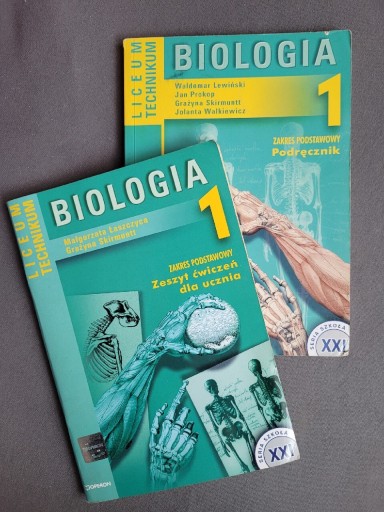 Zdjęcie oferty: Biologia 1 podręcznik Lewiński ćwiczenia Łaszczyca