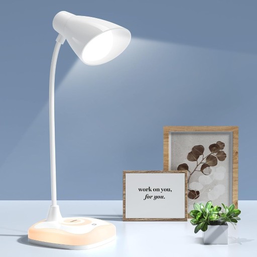 Zdjęcie oferty: Lampa biurkowa LED, 2 w 1, lampka do czytania