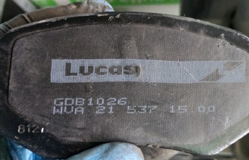 Zdjęcie oferty: Klocki hamulcowe LUCAS 