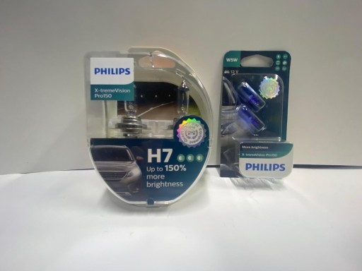 Zdjęcie oferty: Philips H7 55 W 2 szt. +X-tremeVision P W5W 