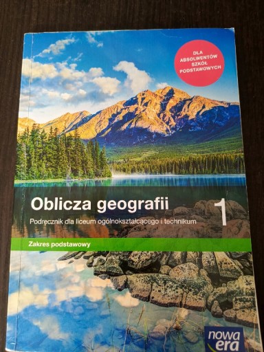 Zdjęcie oferty: Oblicza geografii 1 Zakres Podstawowy