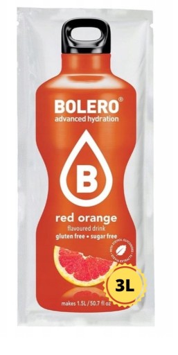 Zdjęcie oferty: Bolero,zdrowy napój bez cukru,fit drink,red orange