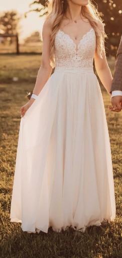 Zdjęcie oferty: Delikatna suknia ślubna boho Daniela Di Marino