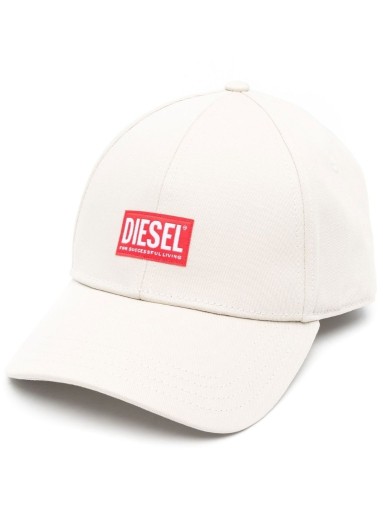 Zdjęcie oferty: Diesel logo-patch cap  Neutrals czapka bejsbolówka