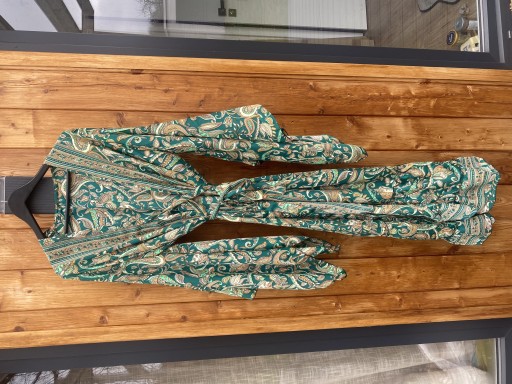 Zdjęcie oferty: Kimono boho hippie orient bali suknia wiązana