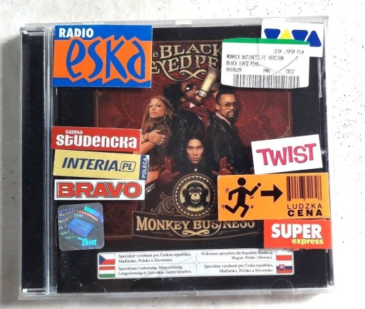 Zdjęcie oferty: Black Eyed Peas Monkey Business