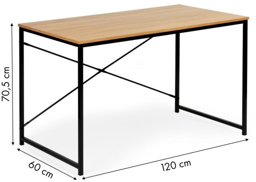 Zdjęcie oferty: Biurko komputerowe stolik loft gamingowe szkolne