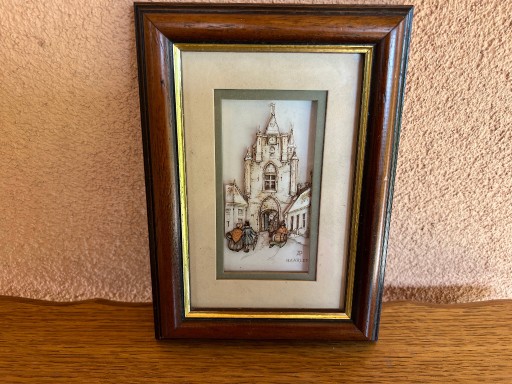 Zdjęcie oferty: Obraz Grafik 3D Anton Pieck B287