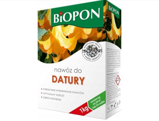 Zdjęcie oferty: BIOPON NAWÓZ GRANULOWANY DO DATURY 1KG 