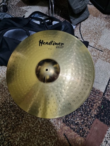 Zdjęcie oferty: Talerz 20" Ride Meinl Hedliner brass stan sklepowy