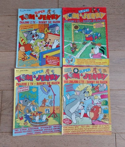 Zdjęcie oferty: Super Tom i Jerry - 1992 - unikaty!