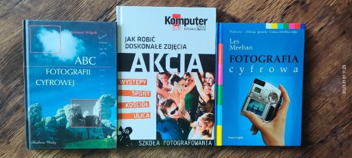 Zdjęcie oferty: Fotografia - pakiet 3 książek