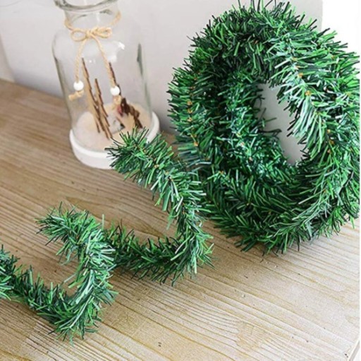 Zdjęcie oferty: 5.5m sosnowe dekoracje świąteczne zielony wianek, 