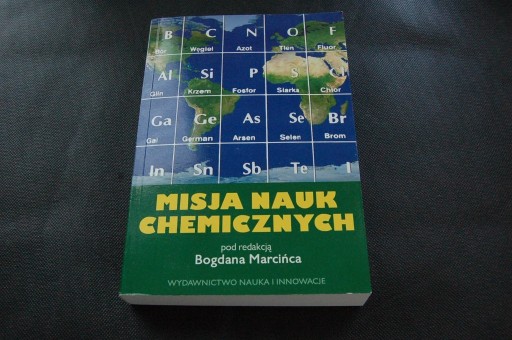 Zdjęcie oferty: Misja nauk chemicznych Bogdan Marciniec