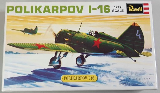 Zdjęcie oferty: Polikarpov I-16 Revell H-635 1/72