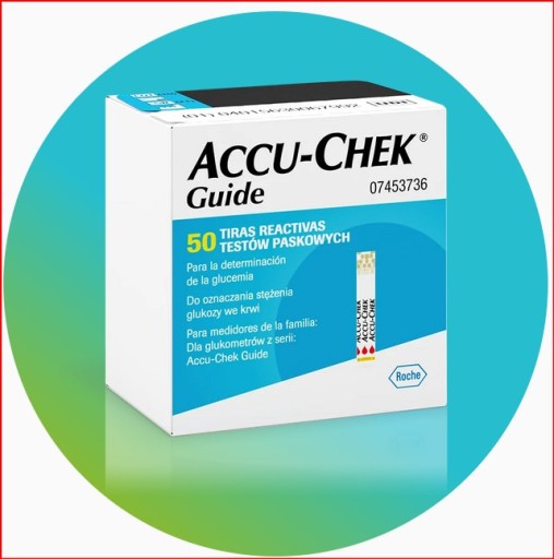 Zdjęcie oferty: Accu-Chek Guide 50 Pasków 