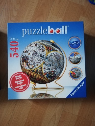 Zdjęcie oferty: Puzzle Ravensburger 540 ANCIENT GLOB