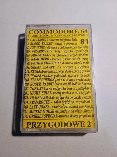 Zdjęcie oferty: WALDICO 81 Przygodowe 2 - kaseta Commodore 64