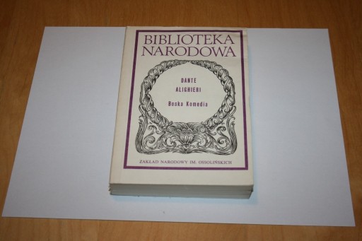 Zdjęcie oferty: Boska komedia  Dante Alighieri Biblioteka Narodowa