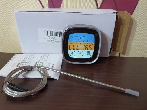 Zdjęcie oferty: Dotykowy termometr elektroniczny z sondą.