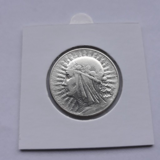 Zdjęcie oferty: Moneta 5zł Głowa kobiety 1934 srebro 2 RP (nr.8/3)