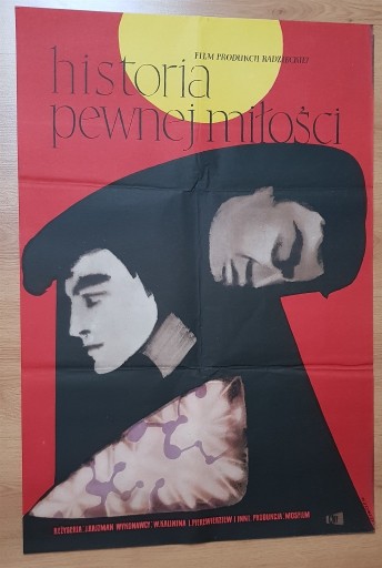 Zdjęcie oferty: Historia pewnej miłości, Cieślewicz, 1956, plakat