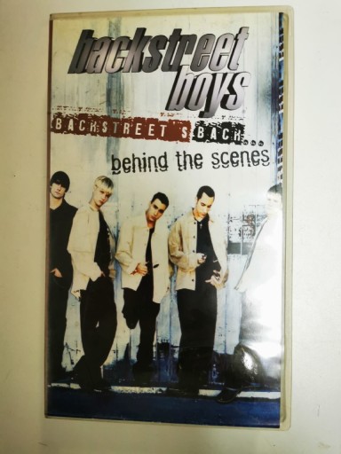 Zdjęcie oferty: VHS Kaseta Backstreet Boys Back Behind The Scenes