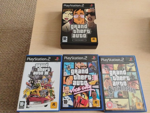 Zdjęcie oferty: Grand Theft Auto The Trilogy PS2 Unikat!