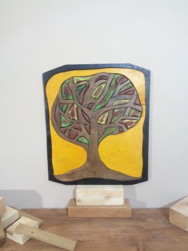 Zdjęcie oferty: obraz mozaika drzewo szczęścia