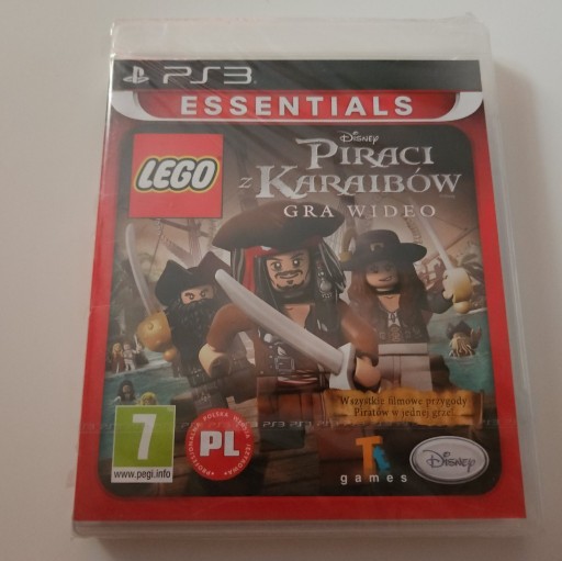 Zdjęcie oferty: Lego - Piraci z Karaibów - PS3 / Po Polsku / FOLIA