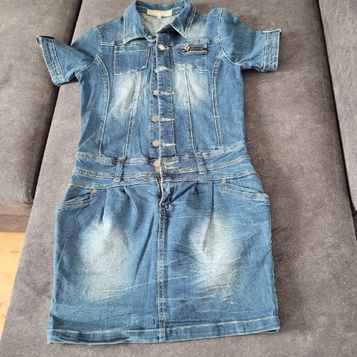 Zdjęcie oferty: Sukienka jeans r. S